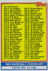 1983 Topps      768     Chris Speier